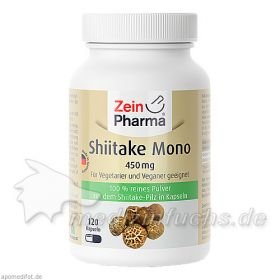 Shiitake Pulver Kapseln, 120 ST – PZN 4760475 из Германии