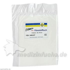 SENADA Vliesstofftuch 20x30cm, 10 ST – PZN 483027 из Германии