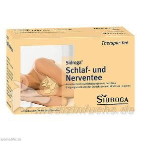 SIDROGA Schlaf- und Nerven-Tee, 20 ST – PZN 5485717 из Германии