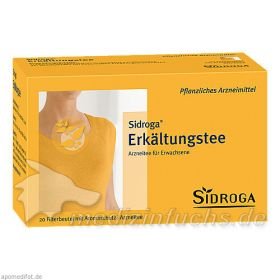 Sidroga Erkältungstee, 20 ST – PZN 5485746 из Германии
