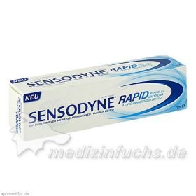 SENSODYNE Rapid Zahnpaste, 75 ML – PZN 6416032 из Германии
