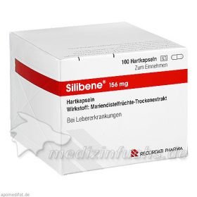 Silibene 156mg, 100 ST – PZN 6684258 из Германии