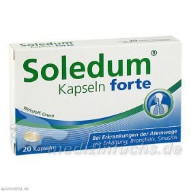 Soledum Kapseln forte, 20 ST – PZN 744255 из Германии