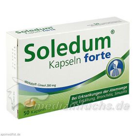 Soledum Kapseln forte, 50 ST – PZN 744278 из Германии