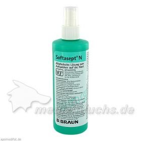 Softasept N farblos Sprühflasche, 250 ML – PZN 8505018 из Германии