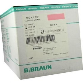 Sicherheitskanüle Hypod.Needle-Pro G18 1.20x40rosa, 100 ST – PZN 9189364 из Германии