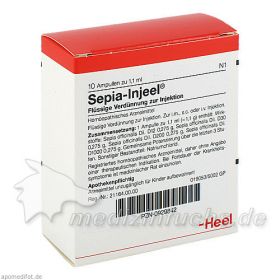 SEPIA INJ, 10 ST – PZN 929842 из Германии
