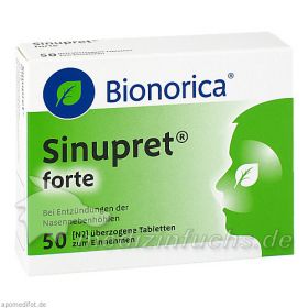 Sinupret forte Dragees, 50 ST – PZN 9519413 из Германии