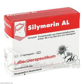 Silymarin AL, 30 ST – PZN 966518 из Германии