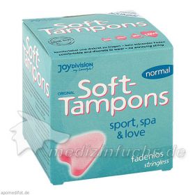 Soft-Tampons normal, 3 ST – PZN 9750211 из Германии