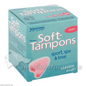 Soft-Tampons mini, 3 ST – PZN 9916893 из Германии