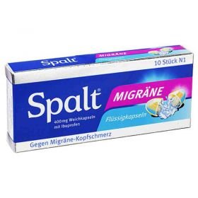 Spalt Migräne 400mg Weichkapseln (10 stk) – PZN 806571 из Германии