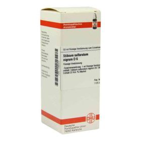 Stibium Sulf. nigrum D 6 Dilution (50 ml) – PZN 1066403 из Германии