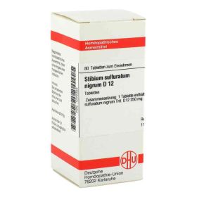 Stibium Sulf. nigrum D 12 Tabletten (80 stk) – PZN 1072355 из Германии