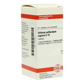 Stibium Sulf. nigrum D 15 Tabletten (80 stk) – PZN 1072361 из Германии