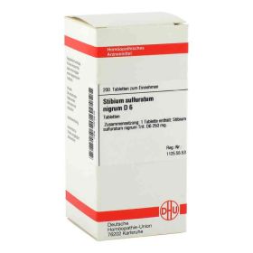 Stibium Sulf. nigrum D 6 Tabletten (200 stk) – PZN 1072510 из Германии