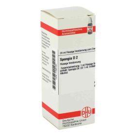 Spongia D 2 Dilution (20 ml) – PZN 1786190 из Германии