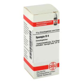 Spongia D 4 Globuli (10 g) – PZN 1786327 из Германии