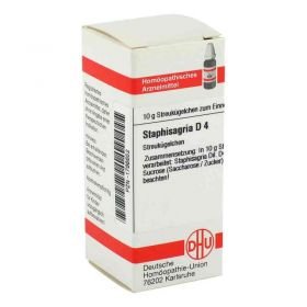 Staphisagria D 4 Globuli (10 g) – PZN 1786652 из Германии