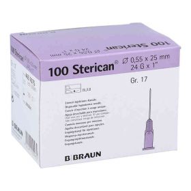Sterican Kanüle luer-lok 0,55x25mm Größe 1 7 lila (100 stk) – PZN 2050841 из Германии