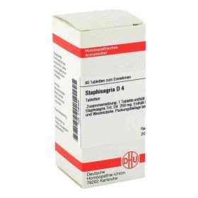 Staphisagria D 4 Tabletten (80 stk) – PZN 2106458 из Германии