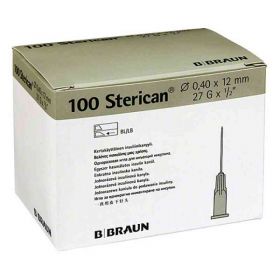 Sterican Ins.einm.kan.27gx1/2 0,40x12 mm (100 stk) – PZN 2499682 из Германии