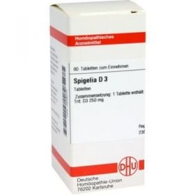 Spigelia D 3 Tabletten (80 stk) – PZN 2636073 из Германии