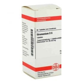 Stramonium D 6 Tabletten (80 stk) – PZN 2803648 из Германии