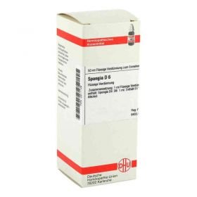 Spongia D 6 Dilution (50 ml) – PZN 2811139 из Германии