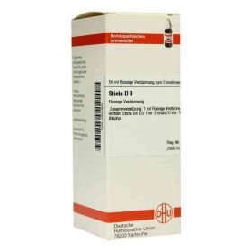 Sticta D 3 Dilution (50 ml) – PZN 2931955 из Германии