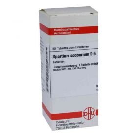 Spartium Scoparium D 6 Tabletten (80 stk) – PZN 4237437 из Германии