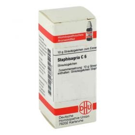 Staphisagria C 6 Globuli (10 g) – PZN 4237779 из Германии