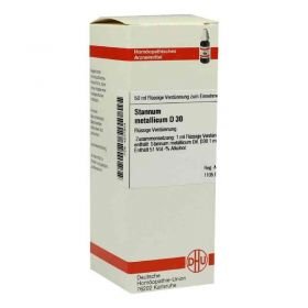 Stannum Met. D 30 Dilution (50 ml) – PZN 4237934 из Германии