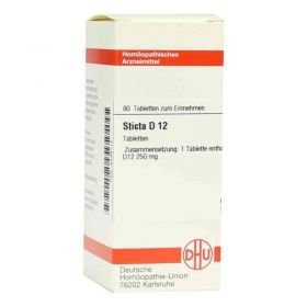 Sticta D 12 Tabletten (80 stk) – PZN 4238112 из Германии