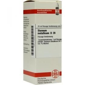 Stannum Met. D 20 Dilution (20 ml) – PZN 7180844 из Германии