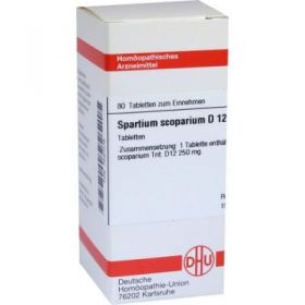 Spartium Scoparium D 12 Tabletten (80 stk) – PZN 7597076 из Германии