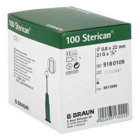 Sterican Kanülen 21gx7/8 0,8x22 mm stumpf (100 stk) – PZN 8915986 из Германии
