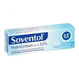Soventol Hydrocortisonacetat 0,5% (15 g) – PZN 10714350 из Германии