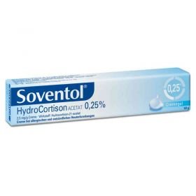 Soventol Hydrocortisonacetat 0,25% (50 g) – PZN 10714396 из Германии