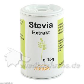 Stevia Granulat, 15 G – PZN 1160987 из Германии