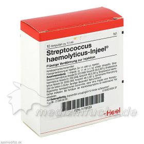 STREPTOCOCCUS HA INJ NOS, 10 ST – PZN 1178533 из Германии