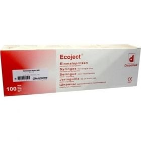 SPRITZEN EINMAL LUER ECOJECT, 100X5 ML – PZN 13043 из Германии