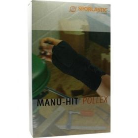 SPORLASTC MANU-HIT POLLEX rechts schwarz middle, 1 ST – PZN 1337919 из Германии