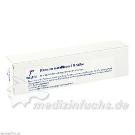 STANNUM MET 5%, 25 G – PZN 1573442 из Германии