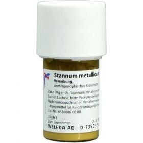 STANNUM MET PRAEP D 8, 20 G – PZN 1616803 из Германии