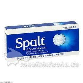Spalt Schmerztabletten, 30 ST – PZN 1743393 из Германии
