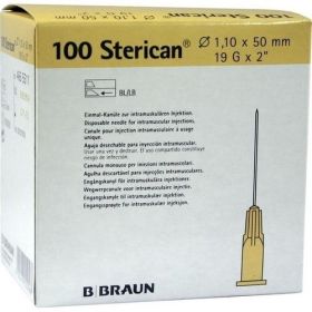 Sterican Kanülen 19GX2 1.1X50mm, 100 ST – PZN 2057978 из Германии