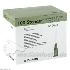 STERICAN DENT KA L 0.40X40, 100 ST – PZN 2058021 из Германии