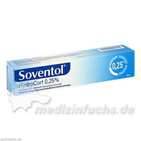 Soventol Hydrocort 0.25%, 50 G – PZN 2068367 из Германии