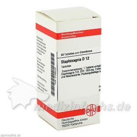 STAPHISAGRIA D12, 80 ST – PZN 2106470 из Германии